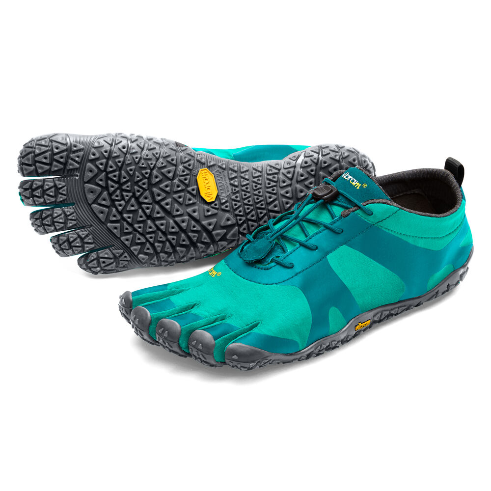 Vibram Fivefingers V-Alpha Bayan Koşu Ayakkabısı Turkuaz/Mavi,QM2594387